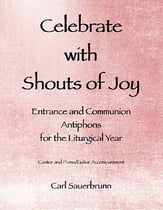 Celebrate with Shouts of Joy Vocal Solo & Collections sheet music cover